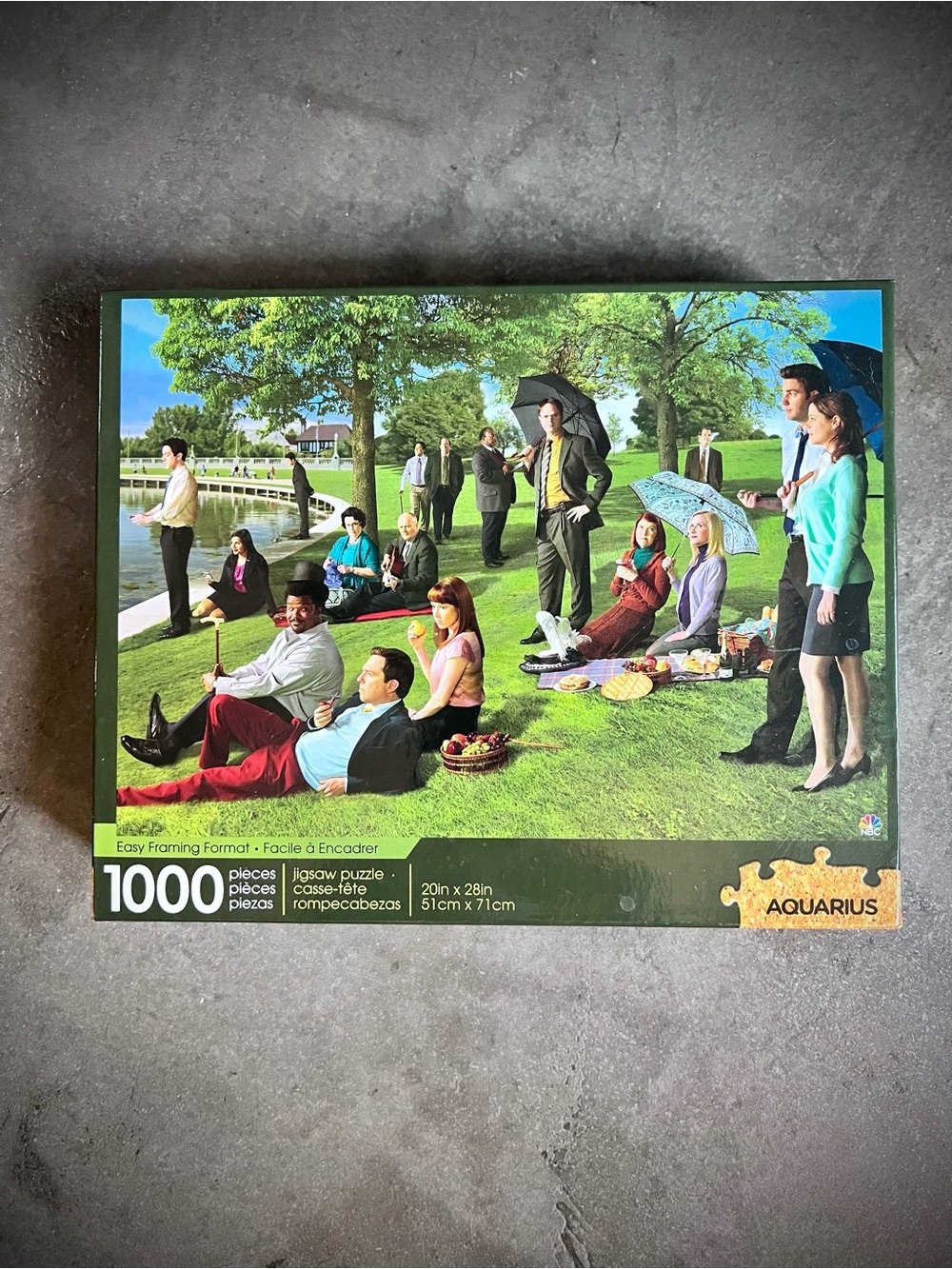 1000-Piece “The Office” Picnic Scene Jigsaw Puzzle